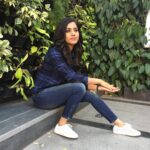Nabha Natesh Instagram - What to do when u have lotta time btw shots?!!! Find a nice background. Make ur assistant take pictures of urs😎Advantages 1. U ll have pictures to post .2 good practice for photoshoots 😜n more may be