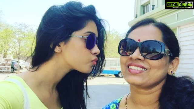 Nabha Natesh Instagram - Thank you for evrything u have given me ma 😘 Happy Mother's Day to all the wonderful moms ❤️