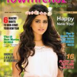 Nabha Natesh Instagram - Heyyyi😀 Grab you copy of Towntrendz New Year edition now. Happy new year. Happy New You😀 #coverpage#nabhanatesh#actor#love#work