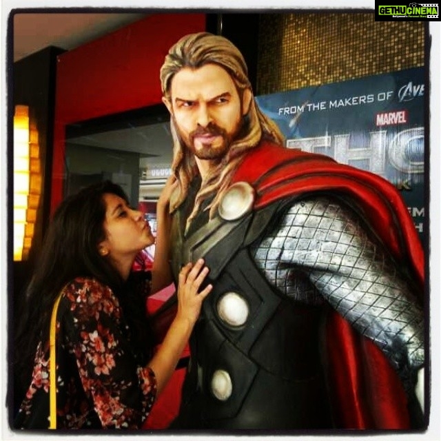 Nabha Natesh Instagram - ThoR#chriss#irresistibly hawwt#luvluv♥♥