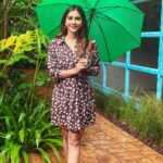 Nabha Natesh Instagram - Rain may interrupt the shoot, not the vibe ☺️