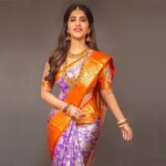 Nabha Natesh Instagram – Traditions connect us in numerous ways! Celebrating this Sravanam by picking up this mesmerizingly beautiful Kanchipattu saree from @rsbrothersindia. For sure, this beauty is a must-have for any saree connoisseur.

Outfit  by @rsbrothersindia 
Jewellery by @rsbrothers_jewellers 
Pic by @chinthuu_klicks 
Styled by  @meghanaalluri 

#lovewearingsaree #kanchipattusaree #kanchisaree