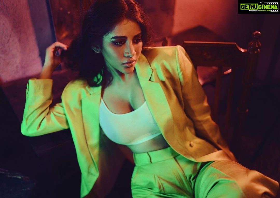 Nabha Natesh Instagram - Everyone thinks I am okay, but deep down,I need a gun license -Joker : : : : Photography @shreyansdungarwal Outfit @feathersbtq Styled by @impriyankasahajananda Curated by @sunnybond MUA : @iramakeupstudios Hair : @Durgaraokavala Ast by : @barathkumarpalakurthi @dilipkotyada