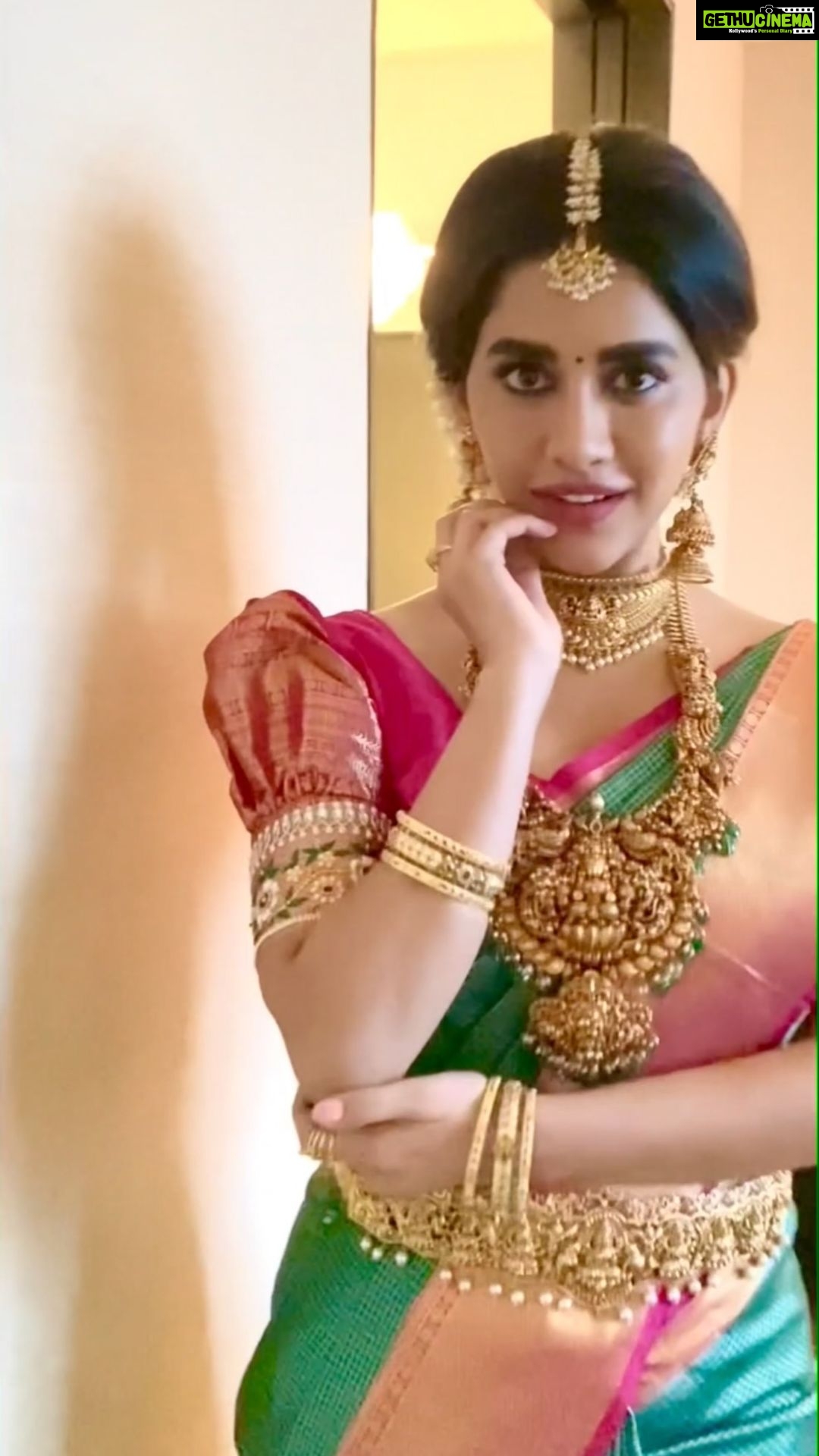 Nabha Natesh Instagram - @rsbrothersindia #weddingcollection