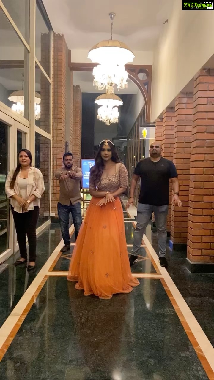 Nabha Natesh Instagram - A little late to the party but just in time to have fun !! @sujaynaidu @harshasingh512 @abhilasha_kulkarni @mahitha_prasad