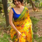 Nabha Natesh Instagram - Wishing everyone a happy Ugadi !!!🌱🌱🌱🌱🌱