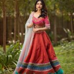Nabha Natesh Instagram - Wishing u a very happy Mahashivarathri ♥️ : : : : : : Outfit: @mahitha_prasad PC: @bangalore.photographer MUA: @abhilasha_kulkarni Hair styling : @subu_rao_hair_mkp