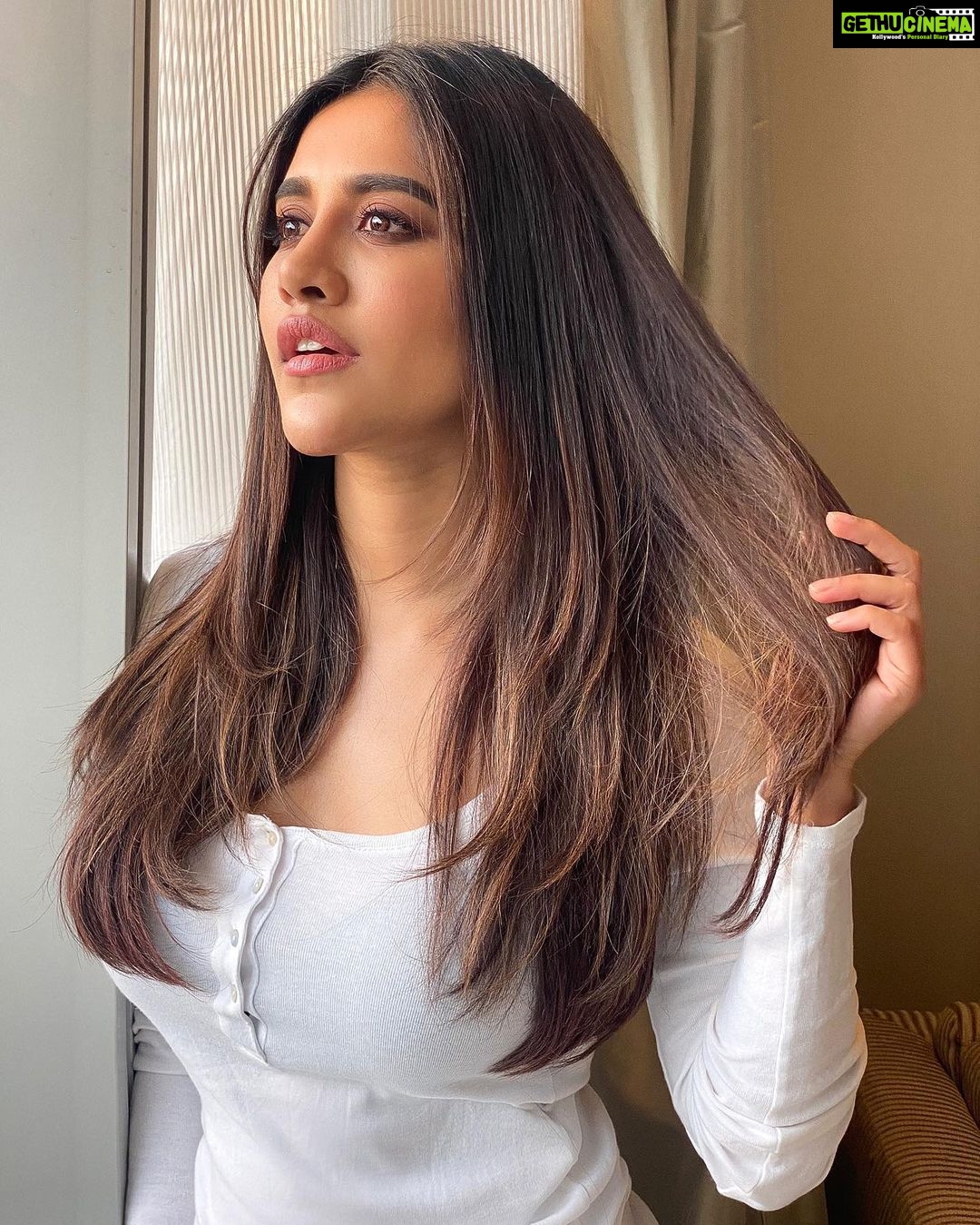 Nabha Natesh Instagram - Last ok bye ! !! 🤍🤍🤍