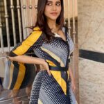 Nabha Natesh Instagram – 🌟🌟🌟🌟for virtual interviews today !! 
#sbsbondec25th #solobrathukesobetter 

👗@nineboxrv #ootd
