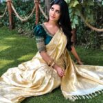 Nabha Natesh Instagram - Happy Onam 🦚🦚