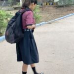 Nabha Natesh Instagram – Back to school for #solobrathukesobetter 🥶🥶🥶🥶pah how excited do I look ???!!! 😛 
Oh btw have u seen it in the theatres yet !!!I
#sbsbblockbuster 
#solobrathukesobetter #celebratingcinema
