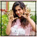Nabha Natesh Instagram - home grown mehndi and the joy 🤍