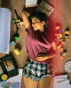 Nabha Natesh Instagram - Dug love out of my stash !! 😍 PC: @nahushchakravarthi (cried for 2 days coz I dint give credit) #positivityoverpanic #social-distancing