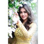Nabha Natesh Instagram - Oh so pretty !!! :Talking about the flowers 🙃 : : : : : Styled by @impriyankasahajananda Outfit @ahmadcouture Asst by @sravya_lp Photography @rajiv.krishna.14 MUA : @iramakeupstudios Hair : @Durgaraokavala Ast by : @barathkumarpalakurthi @dilipkotyada