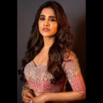 Nabha Natesh Instagram - not fragile like a flower ! fragile like a bomb ! : : : : : : : Styled by @impriyankasahajananda Outfit @@archithanarayanamofficial Accessories@bandhan_emporio Ring @jatinmorjewels Asst by @sravya_lp Photography @chinthuu_klicks