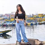 Nabha Natesh Instagram - By the bay🌊🚤⛵️ Vizag