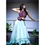 Nabha Natesh Instagram - 📸Look down ! Look Right now to the left !! Kay got it : : : : : : : : Styled by @impriyankasahajananda Outfit @affairs_label Accessories @izaarajewellery PC @venkat_photography