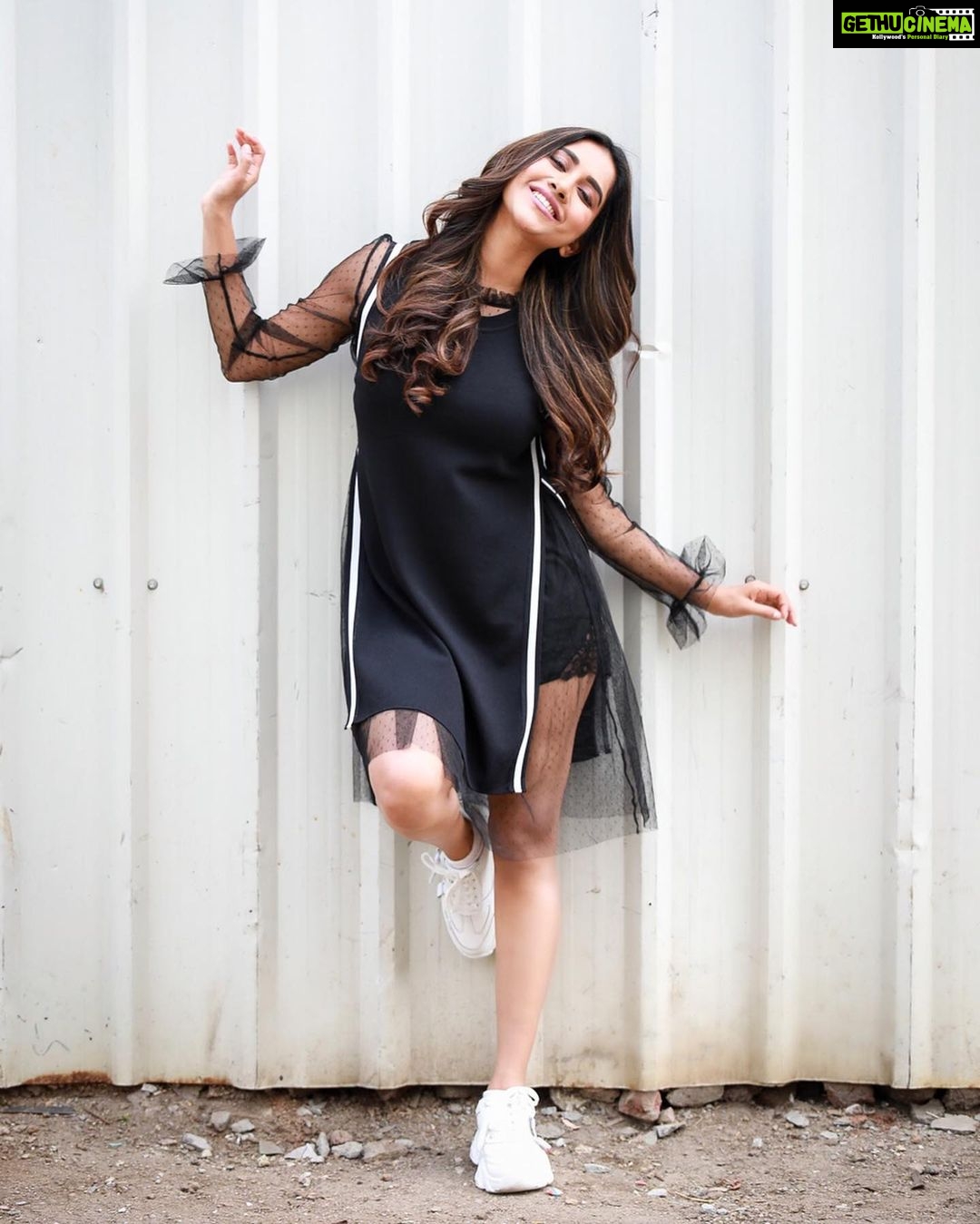 Nabha Natesh Instagram - If world was just black and white ,life would be so colourful!! : : : : : : : : : : Styled by @impriyankasahajananda Outfit @houseofshachi Asst by @sravya_lp Photography @rajiv.krishna.14