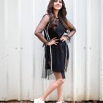Nabha Natesh Instagram - If world was just black and white ,life would be so colourful!! : : : : : : : : : : Styled by @impriyankasahajananda Outfit @houseofshachi Asst by @sravya_lp Photography @rajiv.krishna.14