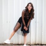 Nabha Natesh Instagram - If world was just black and white ,life would be so colourful!! : : : : : : : : : : Styled by @impriyankasahajananda Outfit @houseofshachi Asst by @sravya_lp Photography @rajiv.krishna.14