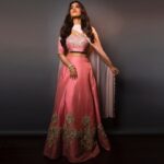 Nabha Natesh Instagram - not fragile like a flower ! fragile like a bomb ! : : : : : : : Styled by @impriyankasahajananda Outfit @@archithanarayanamofficial Accessories@bandhan_emporio Ring @jatinmorjewels Asst by @sravya_lp Photography @chinthuu_klicks
