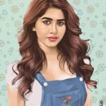 Nabha Natesh Instagram - Couldn help but share this one ☺️call me self obsessed , m just appreciating the craft ☺️🥰 @ananth.7 It’s perfect thankyouu
