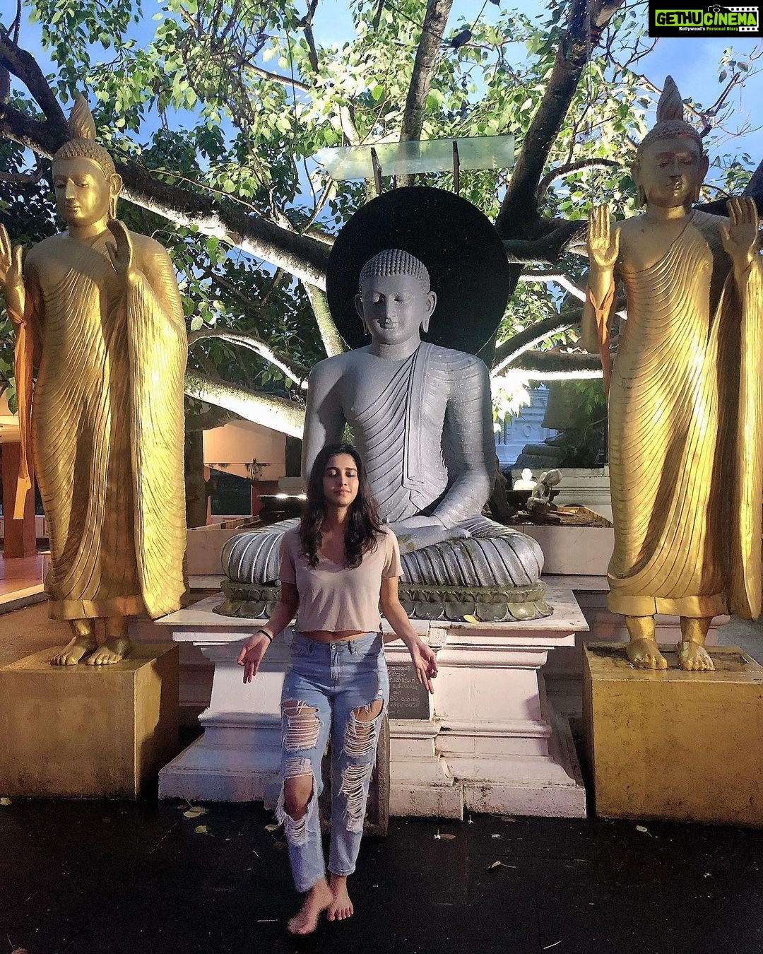 Nabha Natesh Instagram - Forget about peace !!!! I don’t think I even got the pose right 😒