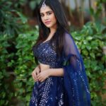 Nabha Natesh Instagram - 💎💎💎💎💎💎💎 : :Lehanga from @originshyderabad Styled by @impriyankasahajananda Accessories @vibha_creations_collections @chicmela_ Asst by @sravya_lp PC: @phanikumar.mvk #styledbypriyankasahajananda