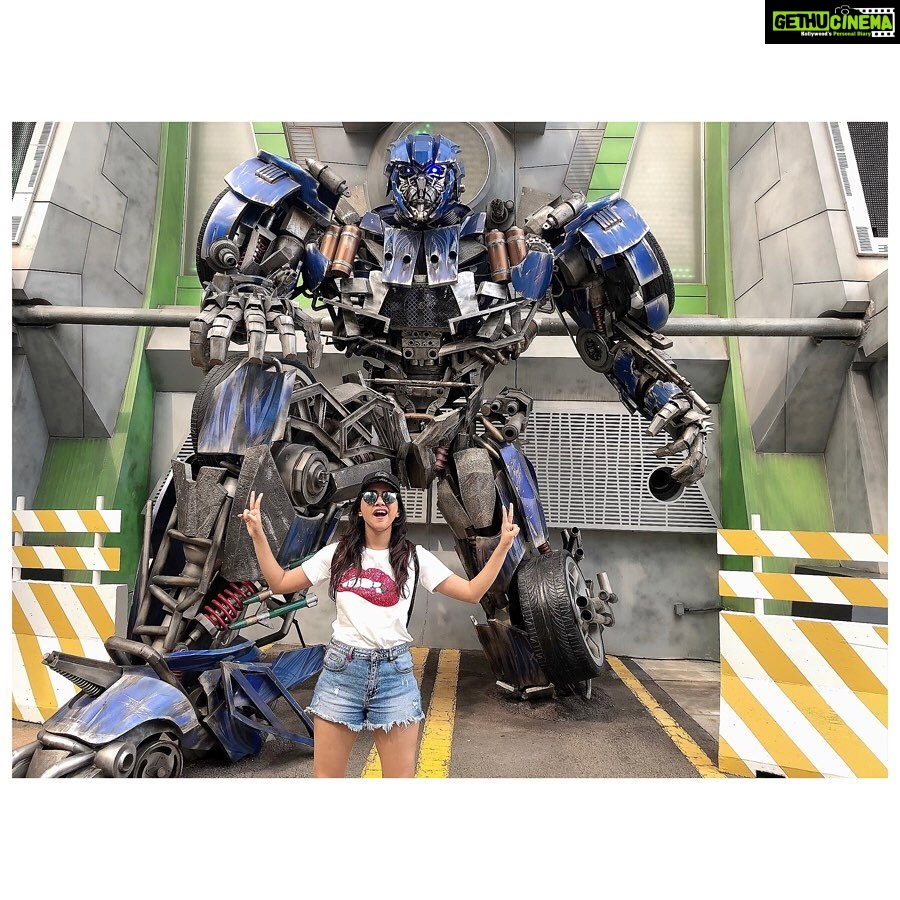 Nabha Natesh Instagram - The one with all the fun 💛 Universal Studio Singapore