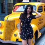Nabha Natesh Instagram - The one with the yellow cab 🚕