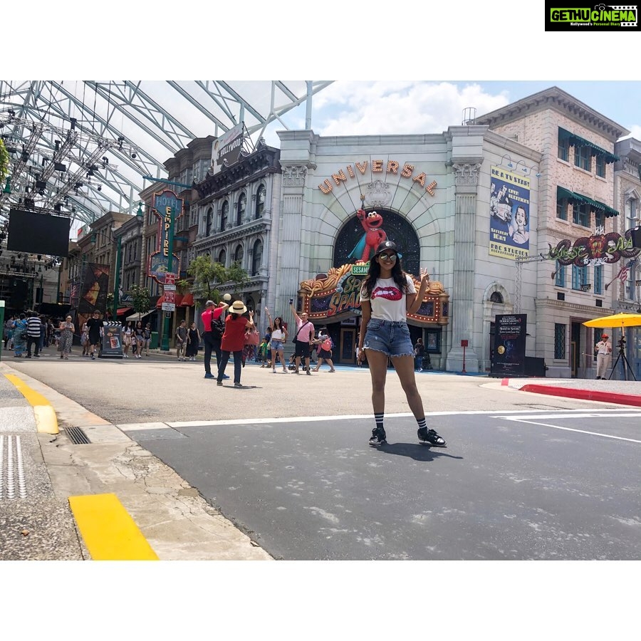 Nabha Natesh Instagram - The one with all the fun 💛 Universal Studio Singapore