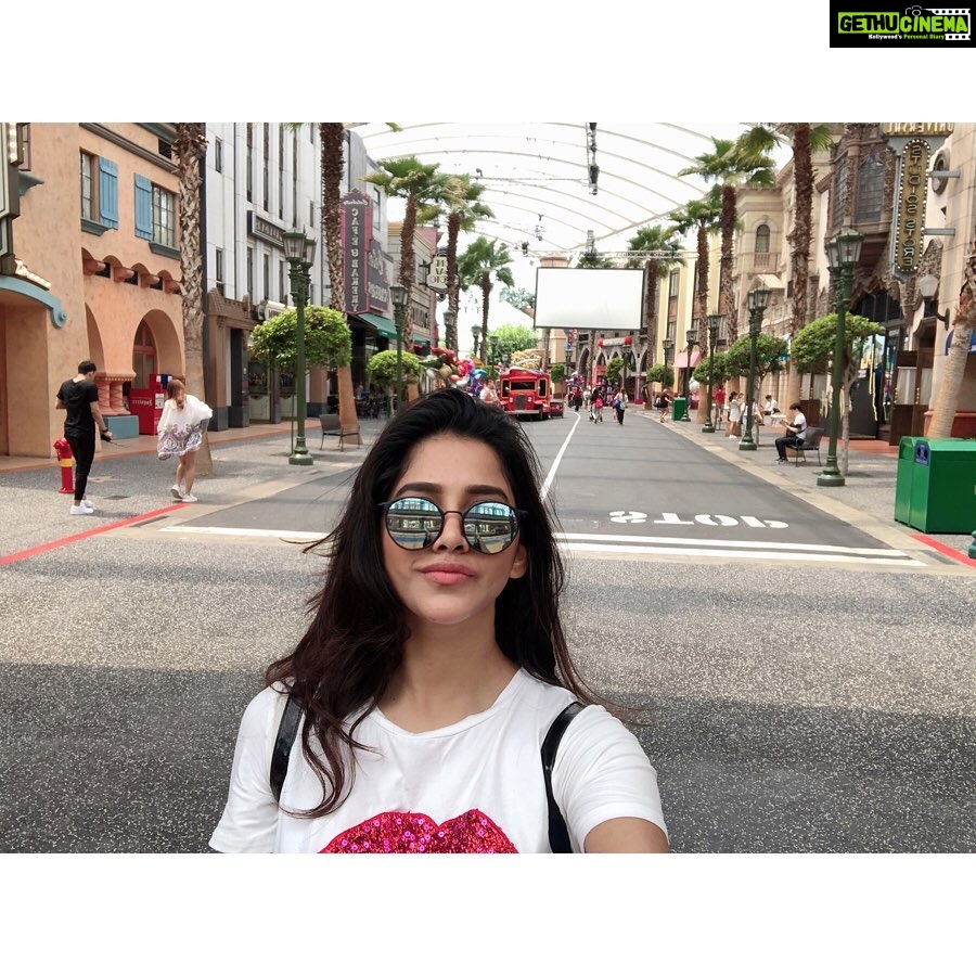 Nabha Natesh Instagram - The one with all the fun 💛 Universal Studio Singapore