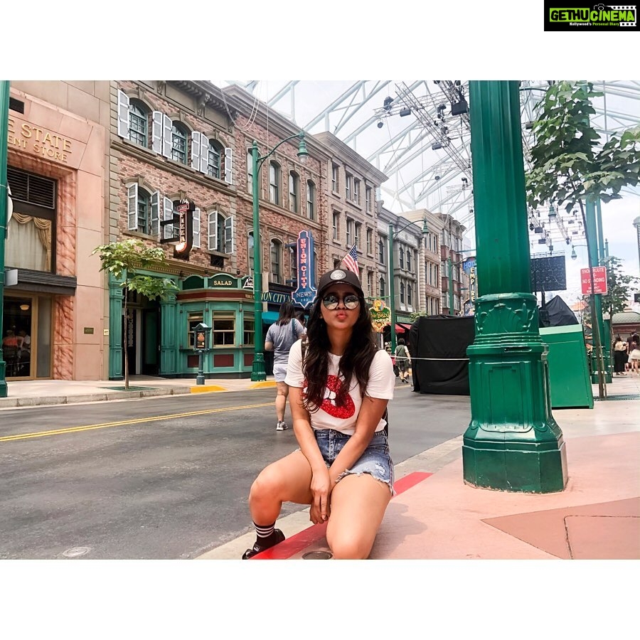 Nabha Natesh Instagram - The one with all the fun 💛 Universal Studio Singapore