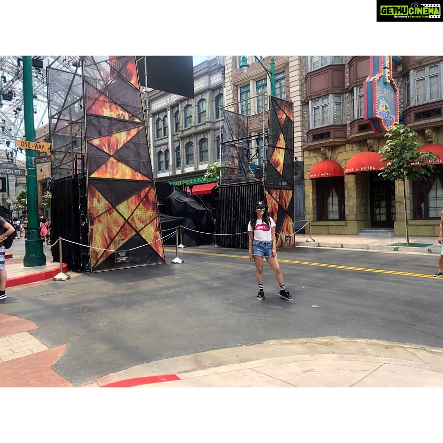 Nabha Natesh Instagram - The one with all the fun 💛 Universal Studio Singapore