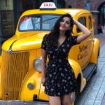 Nabha Natesh Instagram – The one with the yellow cab 🚕
