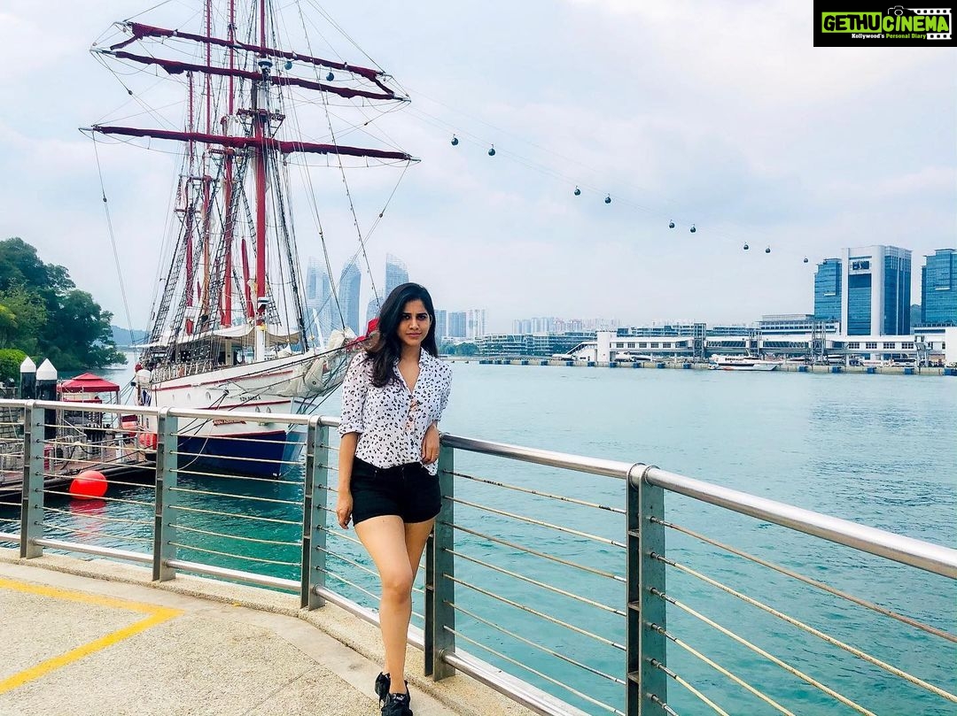Nabha Natesh Instagram - The one with the boat 🚤