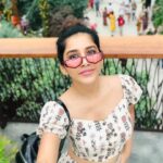 Nabha Natesh Instagram - The one with the selfie stick 🤳🏻 : : : : : : : @impriyankasahajananda @notchabovecreations @bellofox #nabhaxtravel Gardens by the Bay