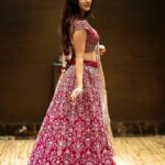 Nabha Natesh Instagram - 🥀 . . . . . . . . Styled by @officialanahita Outfit: @vaishaliagarwal_ Pic: @charanpallatiphotography
