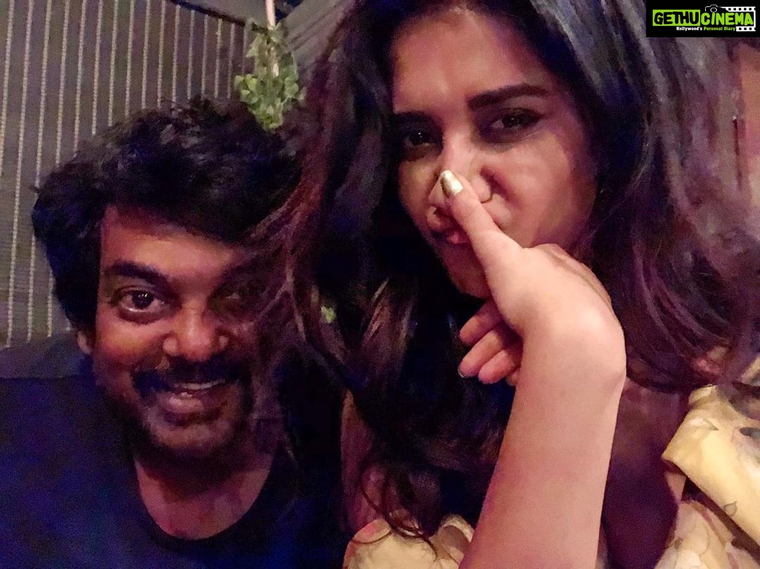 Nabha Natesh Instagram - Wishing my most fav and fav of all @purijagannadh sir a very very happy birthday 😍😍😍😍😍😍😍 #happybirthdaypurijagannadh