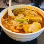 Nabha Natesh Instagram - Life of a foodie 🥘🍤🥘🥙 : : : #nabhaXtravel#nabhaXfoodlove Malaysian Food Street, Resorts World Sentosa