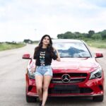 Nabha Natesh Instagram - GRATITUDE!!! to my ONE MILLION insta peeps !! To be able to pick up this sexy ride for myself !!! And to life !! Gratitude and Grateful ❤️❤️❤️❤️❤️❤️❤️❤️❤️❤️ : : : : @bangalore.photographer thankuuu for the lovely pictures ya 📸