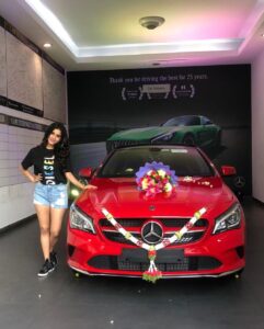 Nabha Natesh Instagram - GRATITUDE!!! to my ONE MILLION insta peeps !! To be able to pick up this sexy ride for myself !!! And to life !! Gratitude and Grateful ❤️❤️❤️❤️❤️❤️❤️❤️❤️❤️ : : : : @bangalore.photographer thankuuu for the lovely pictures ya 📸