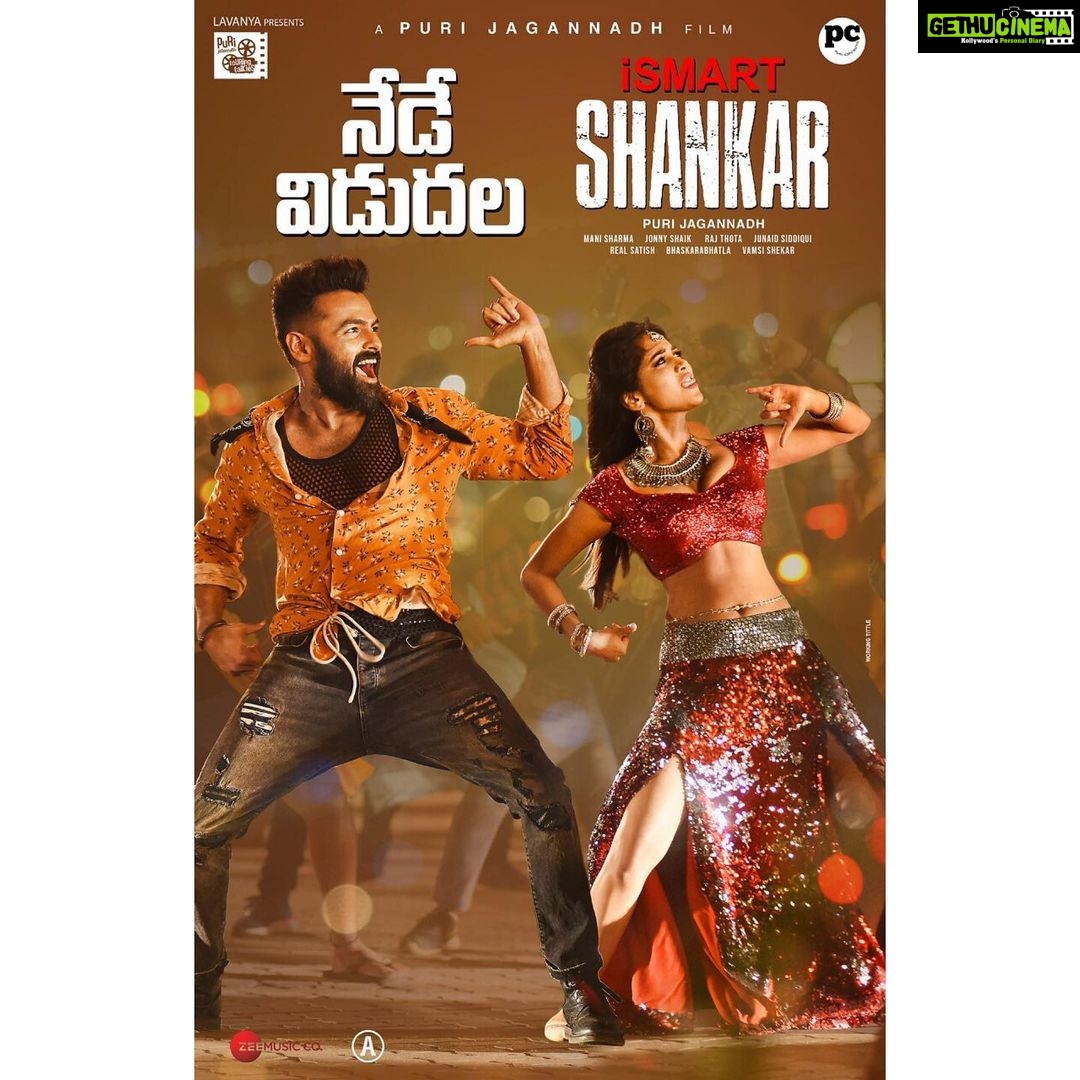 Nabha Natesh Instagram - Massssssss begins from today🌪🌪🌪🌪 see u guys in the theatres ☺️😘☺️☺️☺️❤️❤️❤️❤️ @purijagannadh @ram_pothineni @nidhhiagerwal @charmmekaur @puriconnects #ismartshankarfromtoday