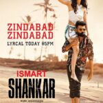 Nabha Natesh Instagram - Boys n girls !!! Second Single #ZindabadZindabad 🔥 from #ismartShankar today at 5 PM A Film by @purijagan A #Manisharma musical @ram_pothineni @charmmekaur @nidhhiagerwal @PuriConnects #PCFilm @bhaskarabatla @ZeeMusicCompany @zeemusicsouth #IsmartShankarOnJuly12th