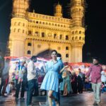 Nabha Natesh Instagram - Was at ur Adda last night @ram_pothineni . Missed youuu!! #ismartshankar Charminar