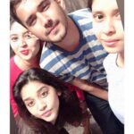 Nabha Natesh Instagram - happy #rakshabadhan ya’ll. Just reminding you idiots @nahushachakravarthi @arjunroute @raagagowda22 @jahnavi_gowda_ , better get me some gifts 🎁 no one can protect u guys from me otherwise 😋 #happyrakshabandhan