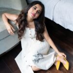 Nabha Natesh Instagram - When u are tired of standing n posing 😜 : : : : : : : : : ; : : Styled by @impriyankasahajananda 🌟 Outfit @yuvikagolilabel 👗 Photography @i_ak_photographer📸 #styledbypriyankasahajananda
