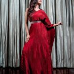 Nabha Natesh Instagram - Which is ur fav dialog from #ismartshankar !! : : : : : : : : : : : : : Styled by @impriyankasahajananda Outfit @madhulikayayavaramlabel Accessories @bellofox Pic : @teamclickoholic #styledbypriyankasahajananda