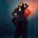 Nabha Natesh Instagram - Just a little extra!! 🔥 : : : : : : : : : : Styled by @officialanahita Outfit: ‭‭@elishawadhwaniofficial Accessories: @accessoriesbyanandita Photo: @thewhitedoorstudio