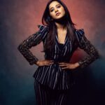Nabha Natesh Instagram - Just a little extra!! 🔥 : : : : : : : : : : Styled by @officialanahita Outfit: ‭‭@elishawadhwaniofficial Accessories: @accessoriesbyanandita Photo: @thewhitedoorstudio